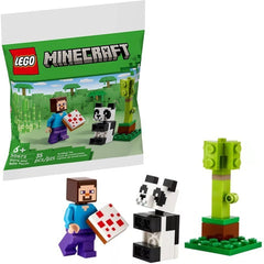 Lego Minifigures Steve and Baby Panda 30672 - Albagame