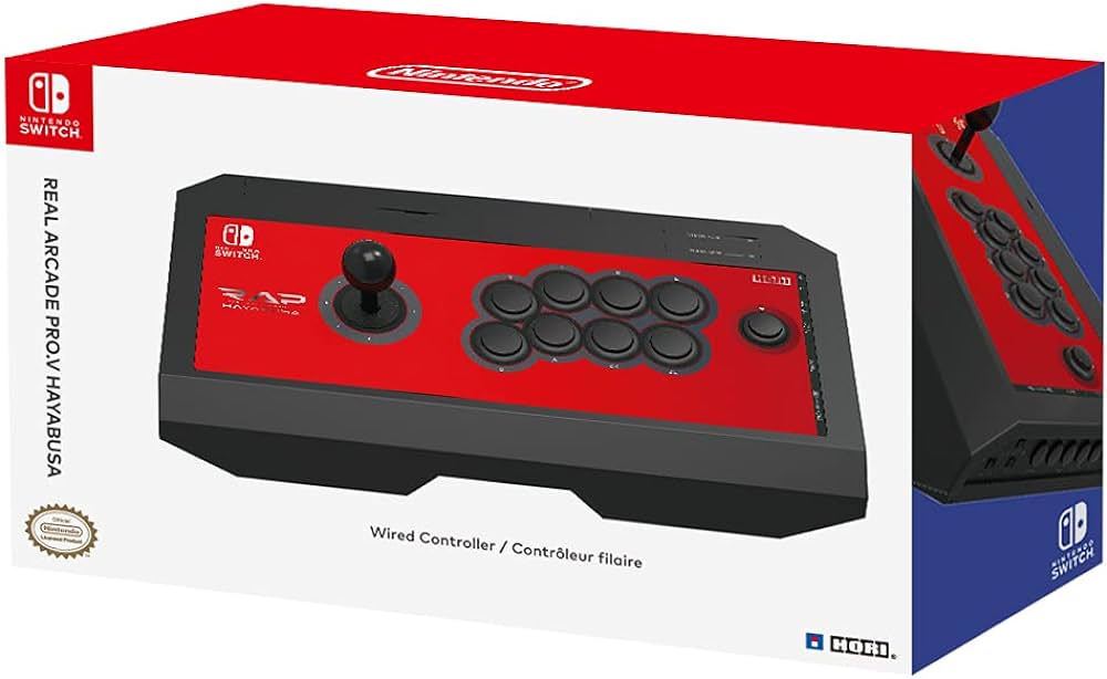 Mini Fighting Stick Hori Real Arcade Pro V Hayabusa For Switch & PC - Albagame