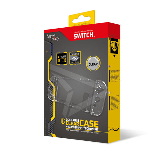 Dockable Clear Case Nintendo Switch Steelplay - Albagame