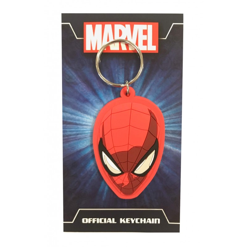 Keychain Spider-Man Head