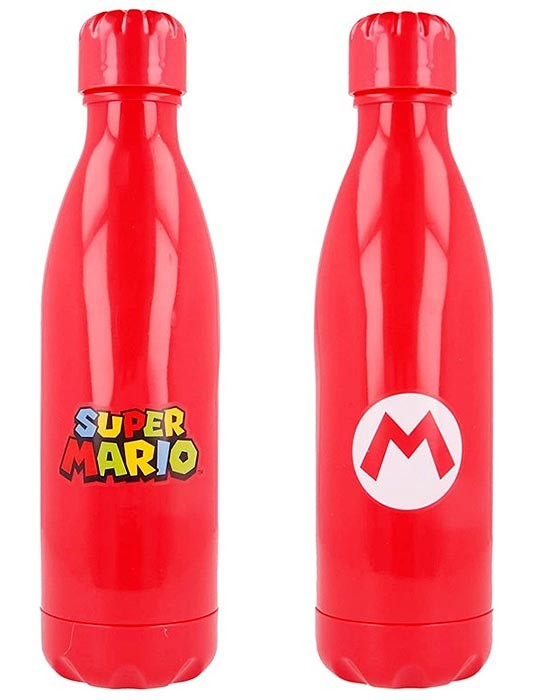 Bottle Super Mario Logo - Albagame