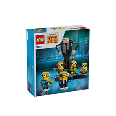 Lego Minions Despicable Me 4 Brick-Built Gru And Minions 75582 - Albagame