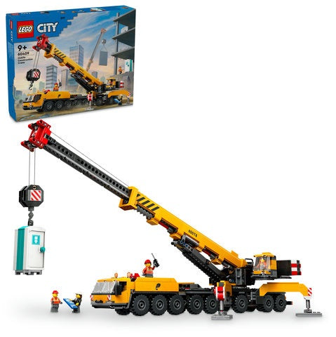 Lego City Yellow Mobile Construction Crane 60409 - Albagame