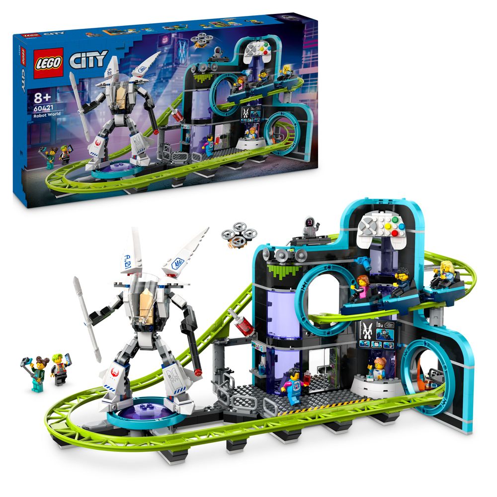 Lego City Robot World Roller-Coaster Park 60421 - Albagame