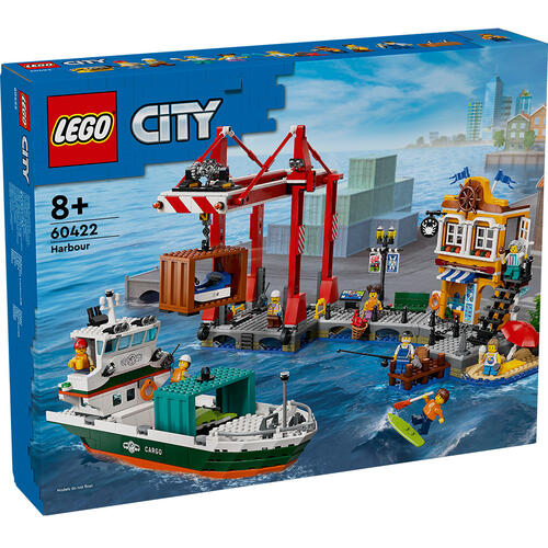 Lego City Seaside Harbour with Cargo Ship 60422 - Albagame