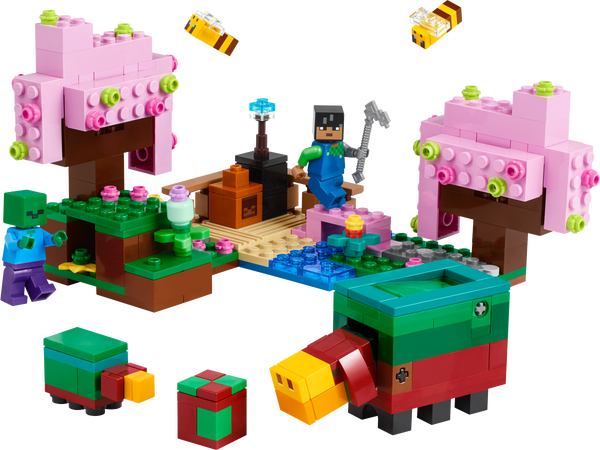 Lego Minecraft The Cherry Blossom Garden 21260 - Albagame