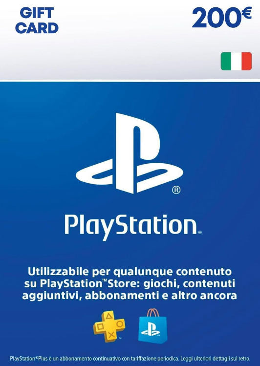 DG PlayStation 200 Euro Account IT