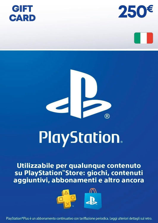 DG PlayStation 250 Euro Account IT