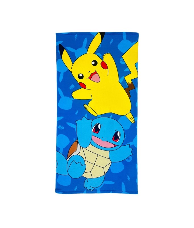 Beach Towel Pokémon Pikachu & Squirtle