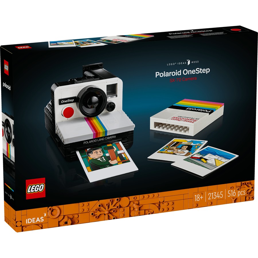 Lego Ideas Polaroid OneStep SX-70 Camera 21345 - Albagame