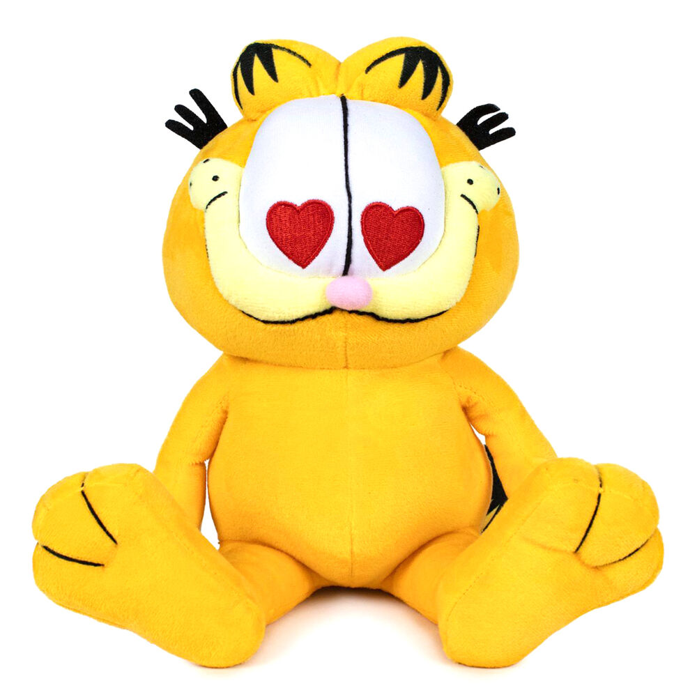 Plush Garfield Emoji Heart Eyes 28cm - Albagame