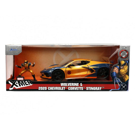Vehicle Jada X-Men Wolverine Chevy Corvette 1:24