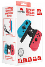 Duo Pro Pack Controllers Freeks And Geeks Joy-Con Bluetooth Blu/Red - Albagame