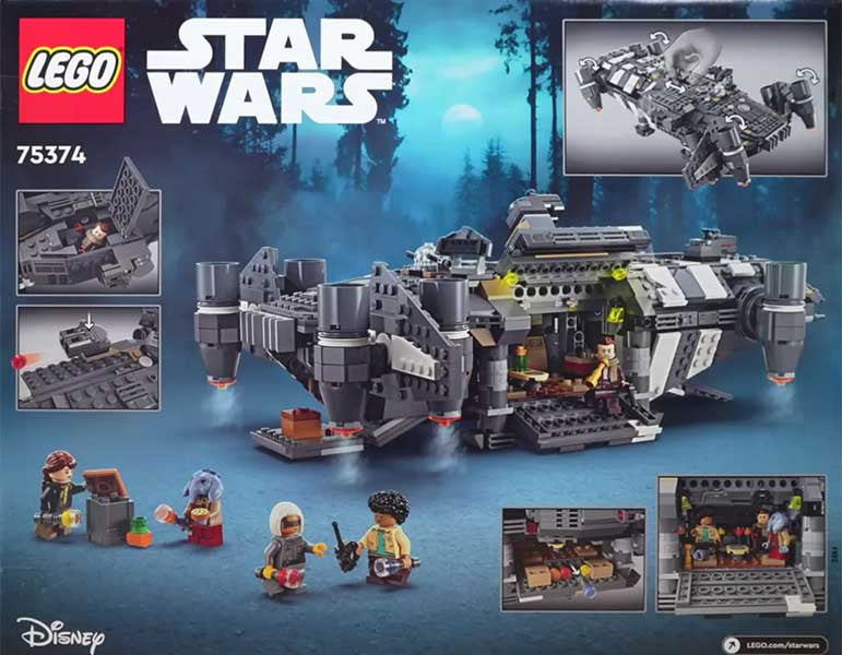 Lego Star Wars The Onyx Cinder 75374 - Albagame