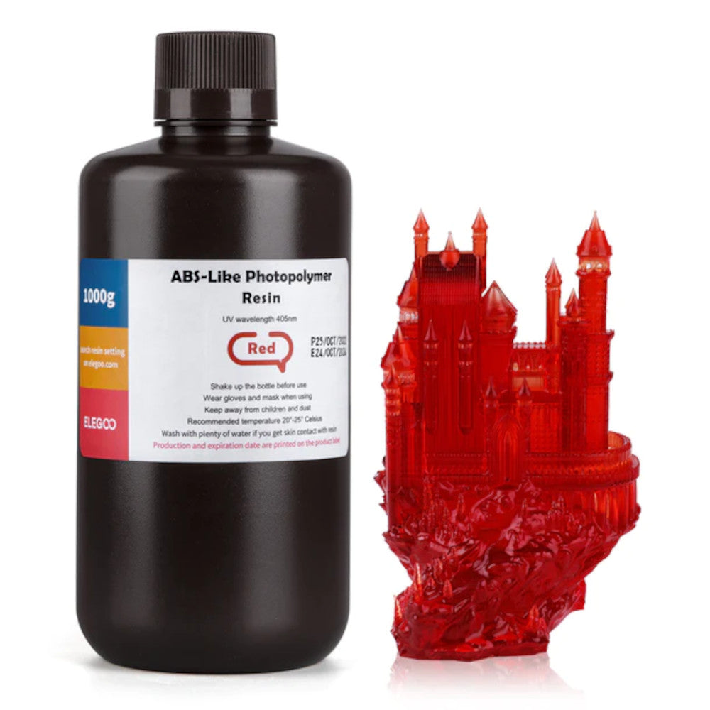 Resign Eleegoo ABS 1kg Clear Red - Albagame