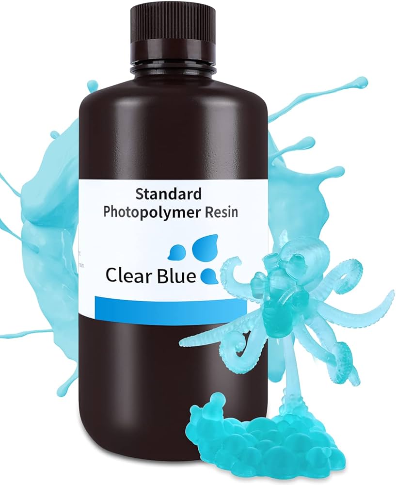 Standart Resign Eleegoo ABS 1kg Clear Blue - Albagame