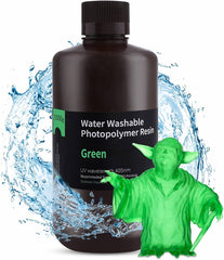 Water Washable Resing Elegoo 1kg Clear Green - Albagame