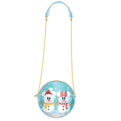 Crossbody Loungefly Disney Snowman Mickey Minnie - Albagame