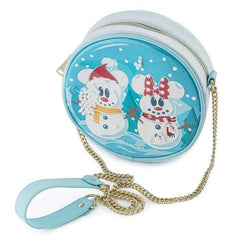 Crossbody Loungefly Disney Snowman Mickey Minnie - Albagame