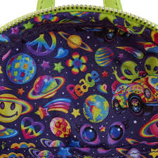 Mini Backpack Loungefly Lisa Frank Cosmic Alien Ride - Albagame