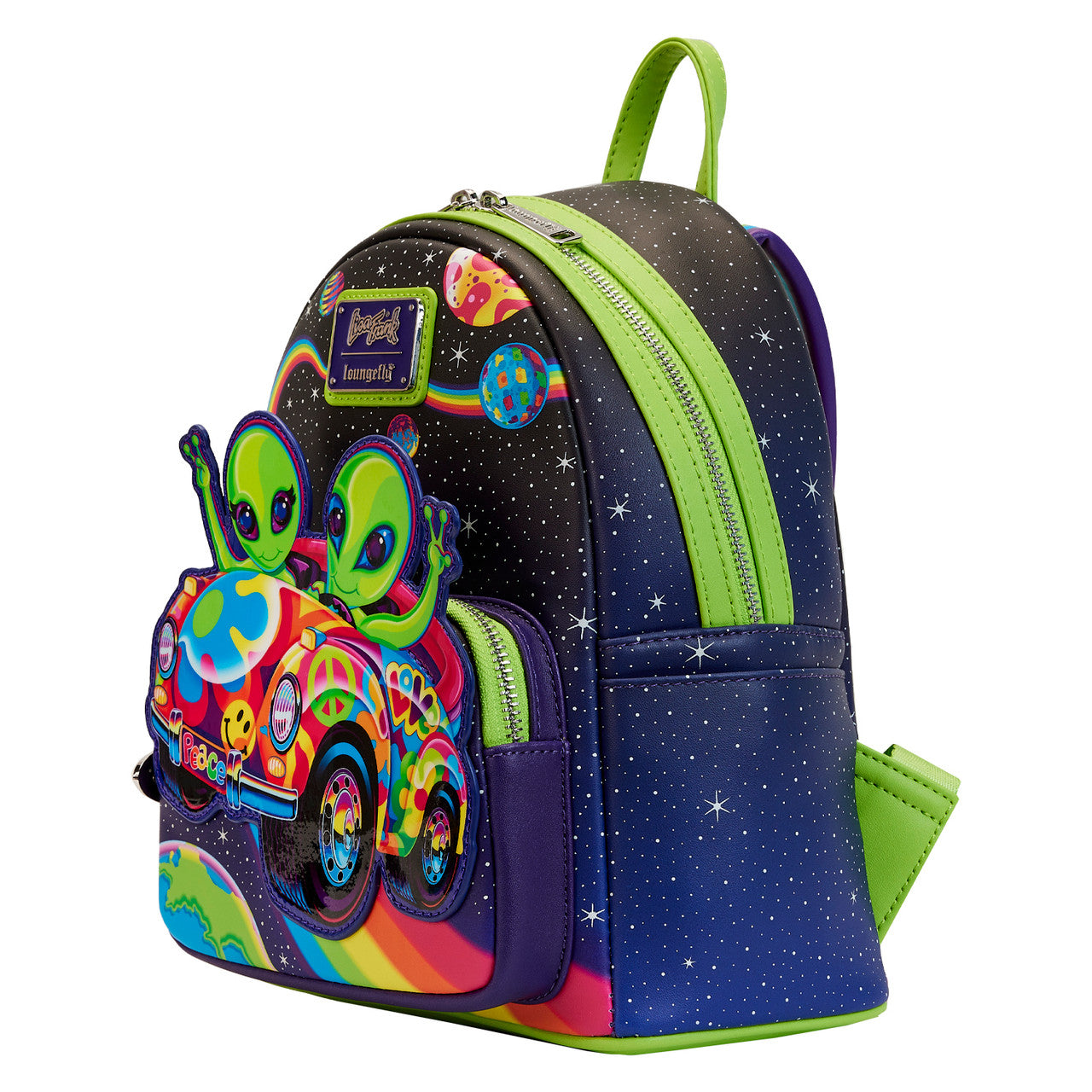 Mini Backpack Loungefly Lisa Frank Cosmic Alien Ride - Albagame