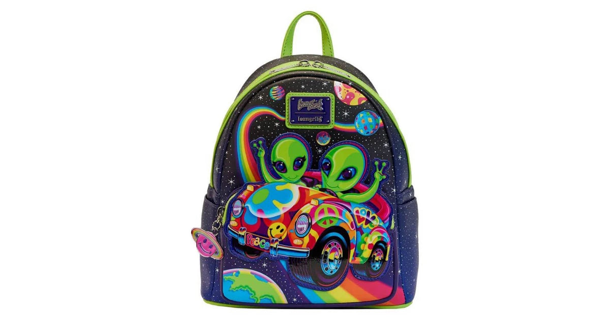 Mini Backpack Loungefly Lisa Frank Cosmic Alien Ride - Albagame