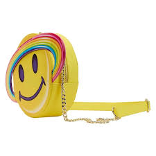 Crossbody Loungefly Lisa Frank Yellow Rainbow Ring - Albagame