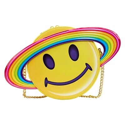 Crossbody Loungefly Lisa Frank Yellow Rainbow Ring - Albagame