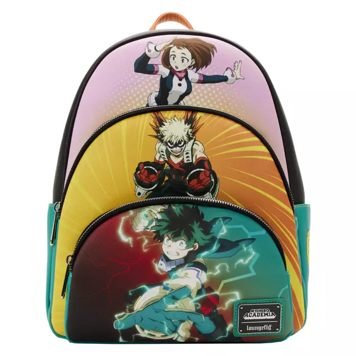 Mini Backapck Loungefly My Hero Academia Triple Pocket Scene - Albagame