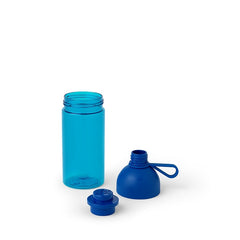 Hydration Bottle Lego Transparent - Blue 0.5L - Albagame