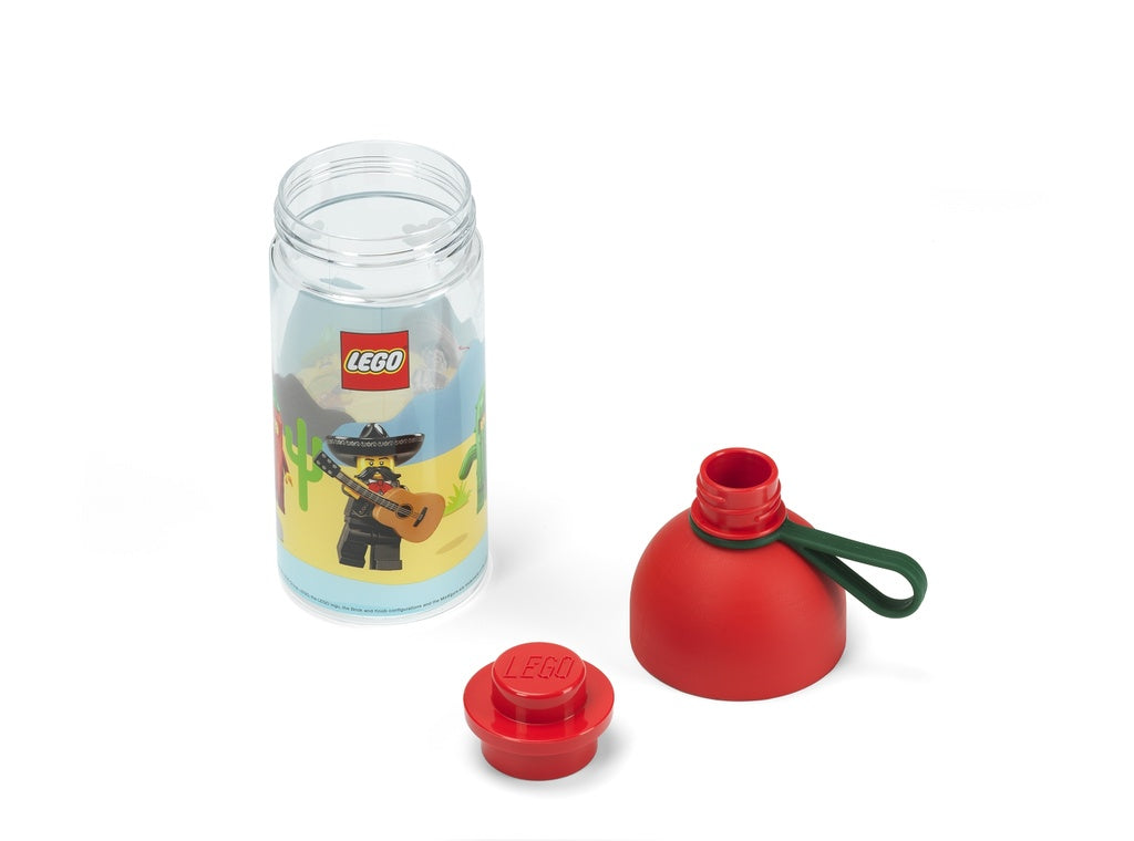 Hydration Bottle Lego Transparent - Mexico 0.5L - Albagame