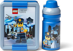 Lunch Set Lego City Police Blue - Albagame