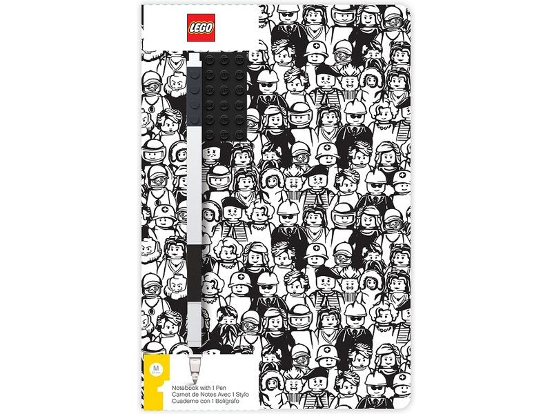 Journal Agenda Lego Minifigures  With Gel Pen Black - Albagame