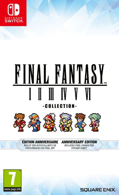 Switch Final Fantasy I-VI - Anniversary Edition - Albagame