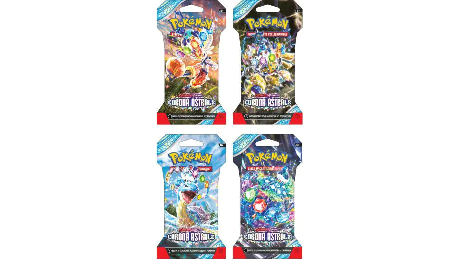 Card Pokémon Scarlatto e Violetto Corona Astrale Paper Sleeve - Albagame