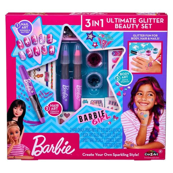 Barbie 3 in 1 Ultimate Glitter Beauty - Albagame