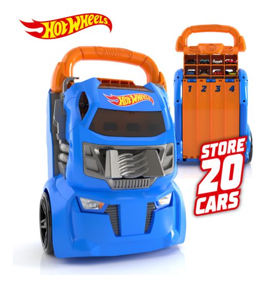 Car Case Hot Wheels Battle Plus Launcher - Albagame