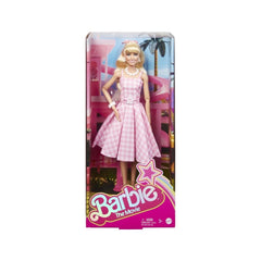 Doll Barbie Movie Pink Gingham Dress - Albagame