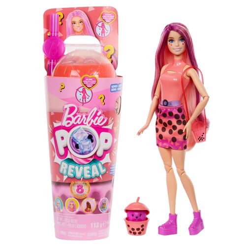 Doll Barbie POP Reveal Bubble Tea Series Mango Mochi - Albagame