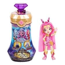 Doll Magic Mixies Fairy Pixling Aquamarine Pink - Albagame