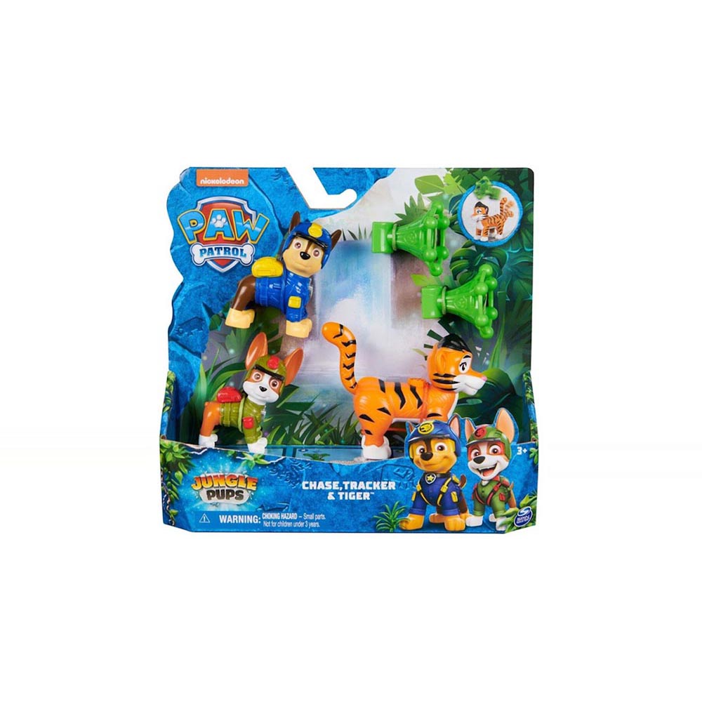 Figure Paw Patrol Jungle Chase, Tracker & Tiger - Albagame