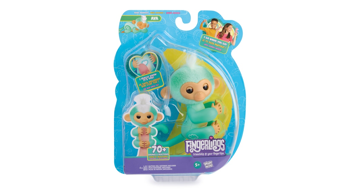 Fingerlings Monkey Teal Ava - Albagame