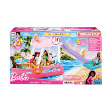 Playset Barbie Pink Dream Boat Playset - Albagame