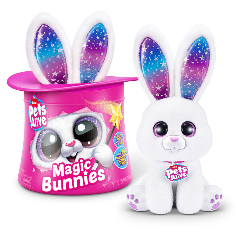 Plush Pets Alive Magic Bunny Surprise