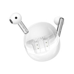 Earphones QCY Ailypods Clear NCVM & Air Case White - Albagame