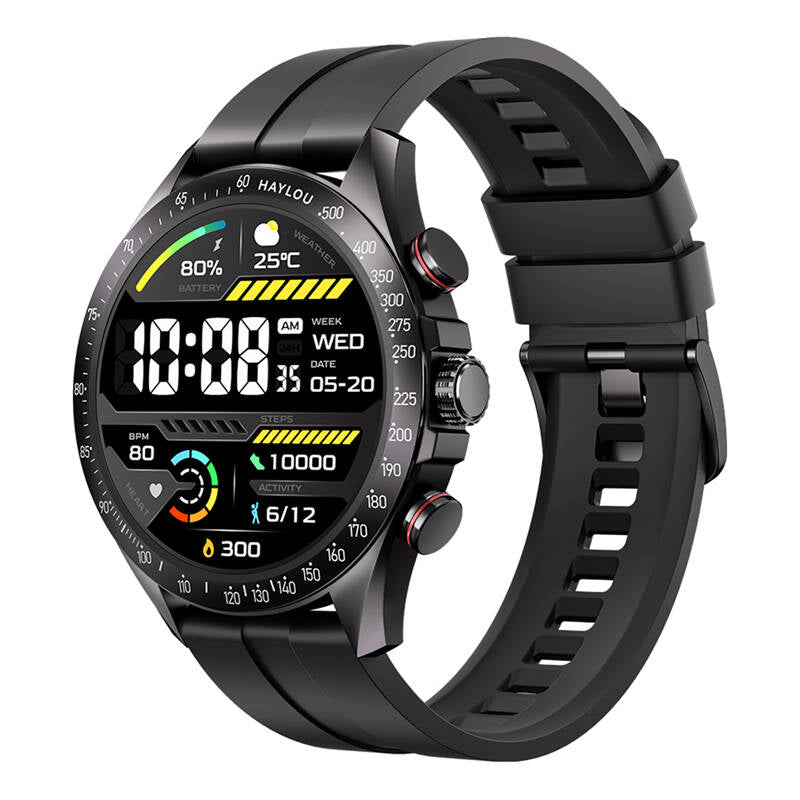 SmartWatch Haylou Solar PRO IPX8 Waterproof Black Solar Pro/LS18-BK - Albagame