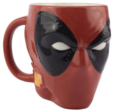 Mug Marvel Deadpool Head Shaped - Albagame