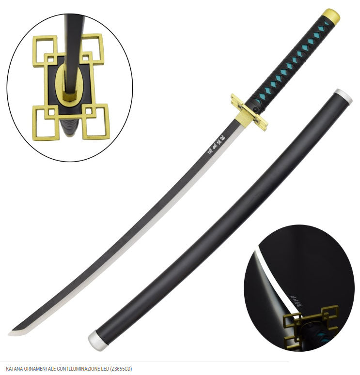 Sword Replica Katana Demon Slayer Muichiro Tokito - Albagame