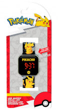 Led Watch Pokemon Pikachu Black - Albagame