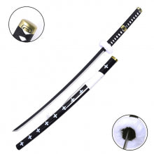 Sword Replica Katana One Piece Kikoku Black & White - Albagame